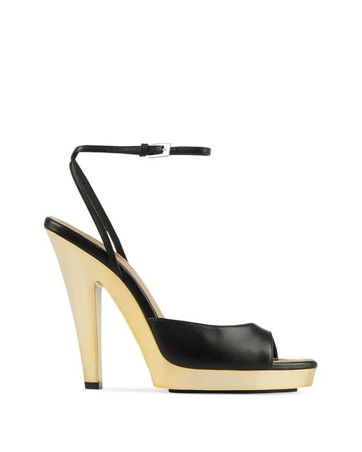 Paris Texas White Gala Platform Pumps