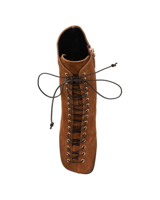 Stivaletti di Halmanera in Brown