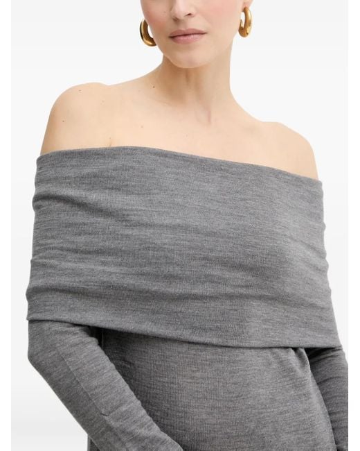 Liviana Conti Gray Nilufar Maxi Dress