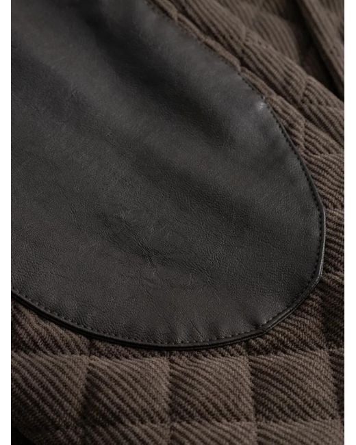 Elena Velez Brown Quilted Jacket