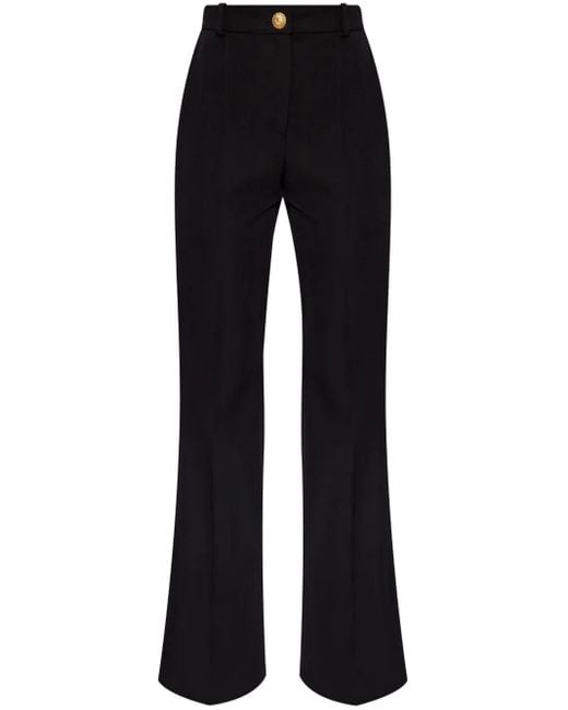 Balmain Black Elegant Tailored Pants