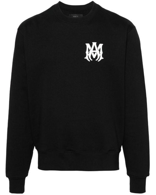 Amiri MA Sweatshirt mit Logo-Print in Black für Herren