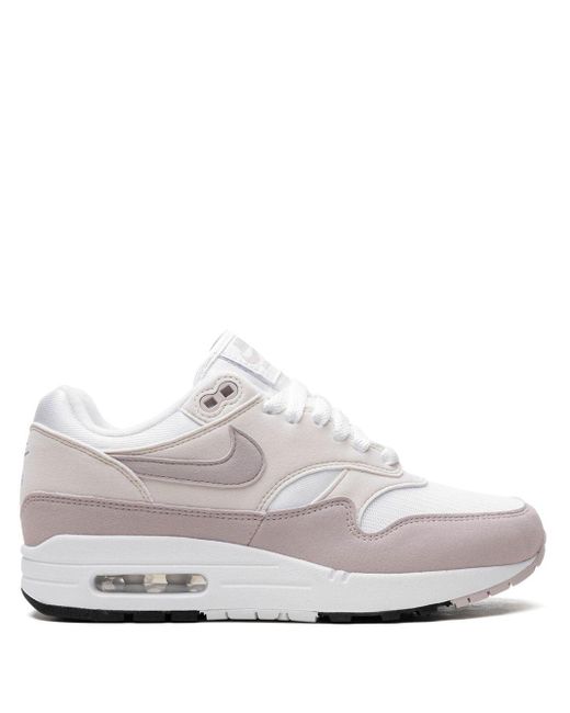 Nike White Air Max 1 Lace-up Sneakers
