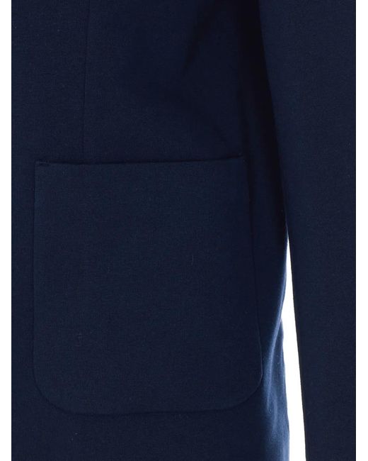 Circolo 1901 Blue Single-Breasted Button Jacket