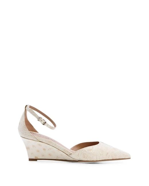 Notabene White Elsa Pumps