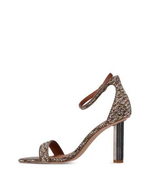 Pumps Con Cinturino Alla Caviglia di Kurt Geiger in Metallic