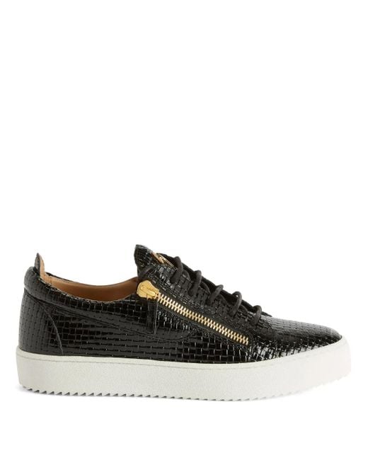 Giuseppe Zanotti Black Trainers for men