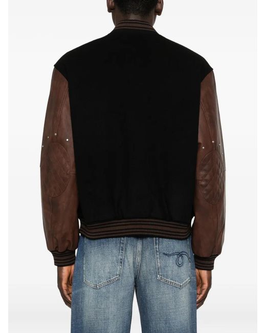 Represent Black Bomber Jacket for men