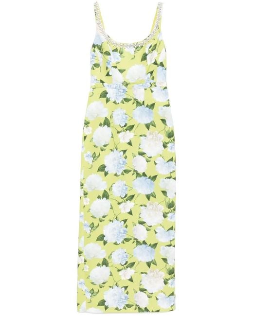 Sachin & Babi Yellow Lana Gown Dress