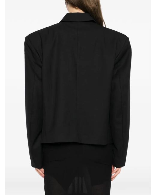VAQUERA Black Slouchy Blazer