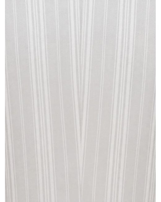 Isaia Gray Pinstripe Single-Breasted Jacket for men