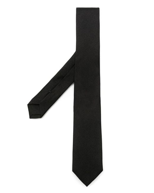 Boss Black Cravate En Soie À Motif Jacquard for men