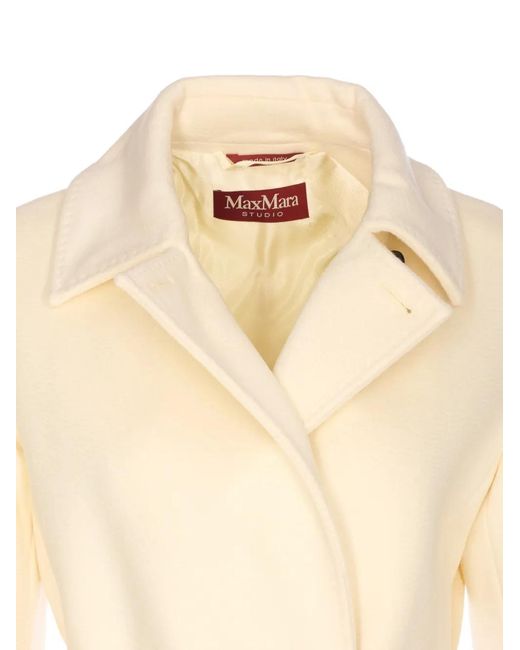 Max Mara Natural Bcollag Coat