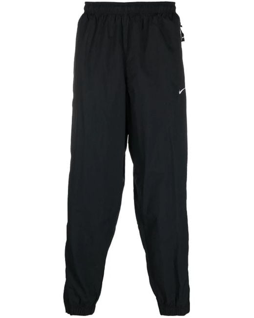 Nike Black Solo Swoosh Track Pants for men