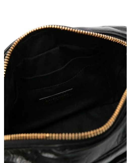 Balenciaga Black Mini Monaco Shoulder Bag