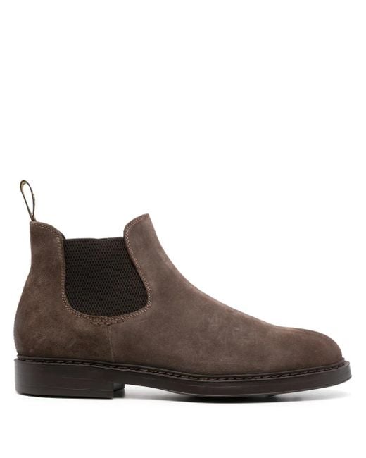 Bottines Chelsea En Daim Doucal's pour homme en coloris Brown