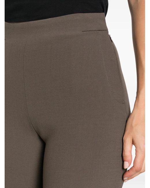 Victoria Beckham Gray Slim Trousers