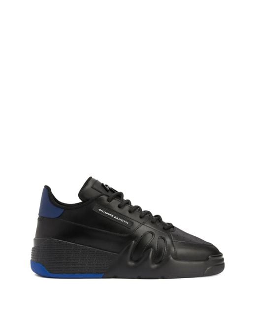 Giuseppe Zanotti Black Talon Leather Sneakers for men