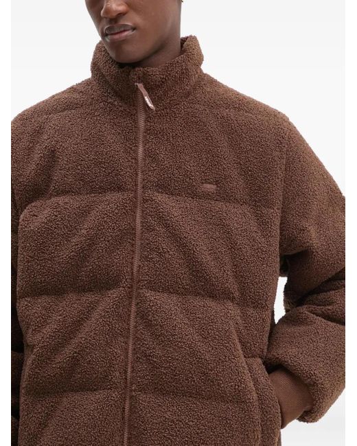 Levi's Sherpa-Jacke mit Reißverschluss in Brown für Herren