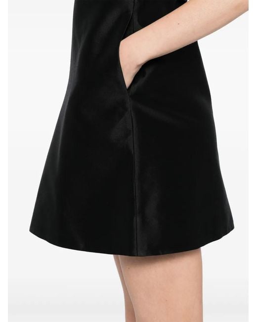 ShuShu/Tong Black Sleeveless-Sleeve Dress