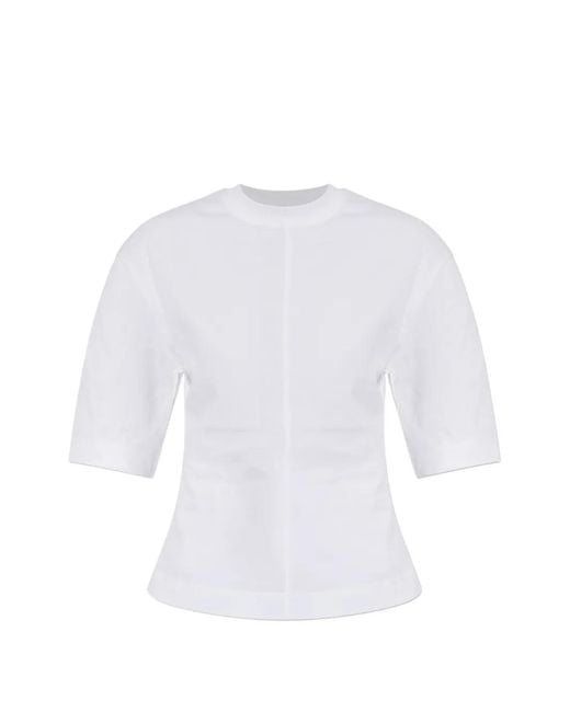 Samsøe & Samsøe White Sadisas Short-Sleeve T-Shirt