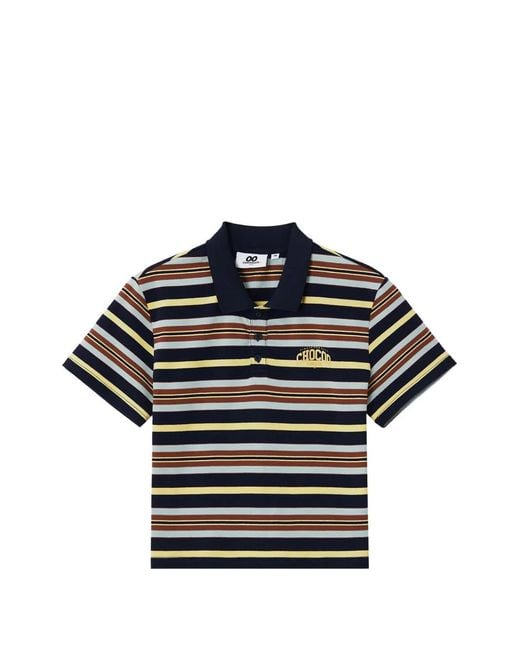Chocoolate Black Polo À Rayures