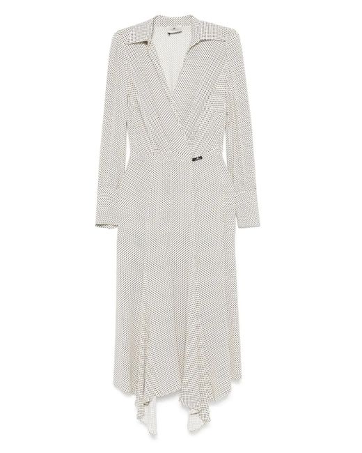 Elisabetta Franchi ポルカドット ドレス White