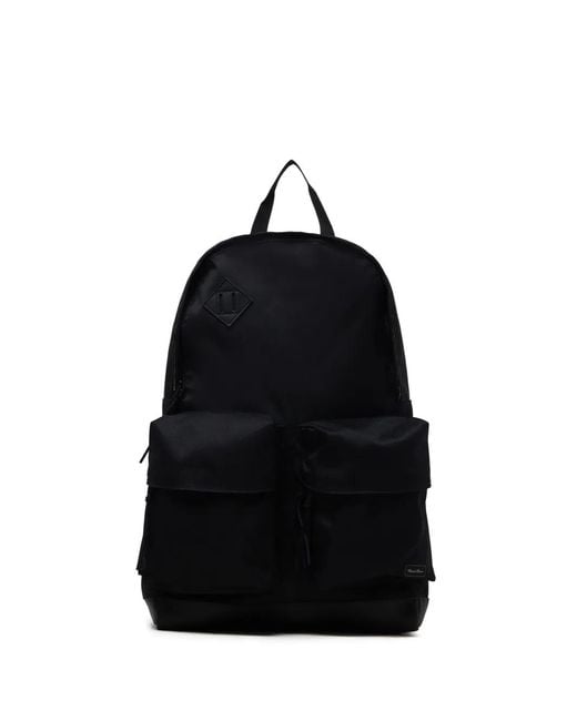 Undercover Black Logo-Appliqué Backpack for men