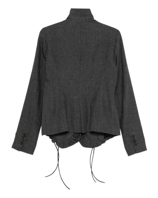 Rundholz Gray Drawstring Jacket