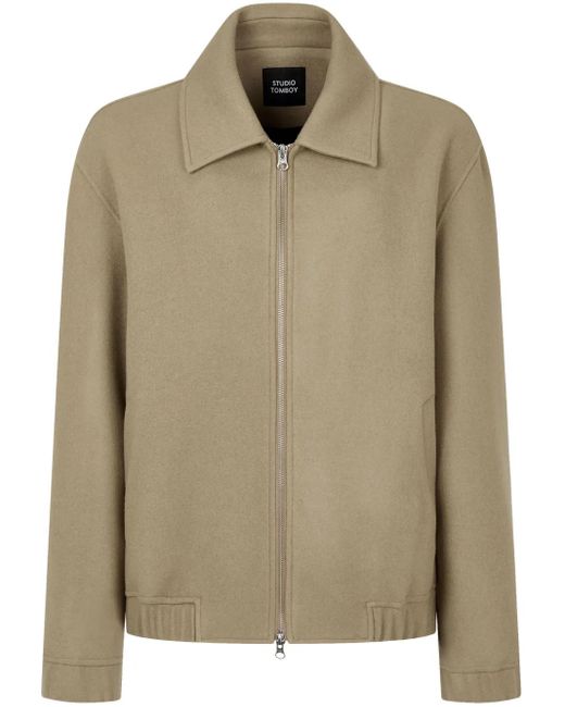 Giacca Con Zip di Studio Tomboy X in Natural da Uomo