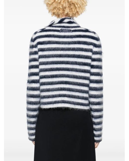 Jacquemus Blue Mohair Sweater
