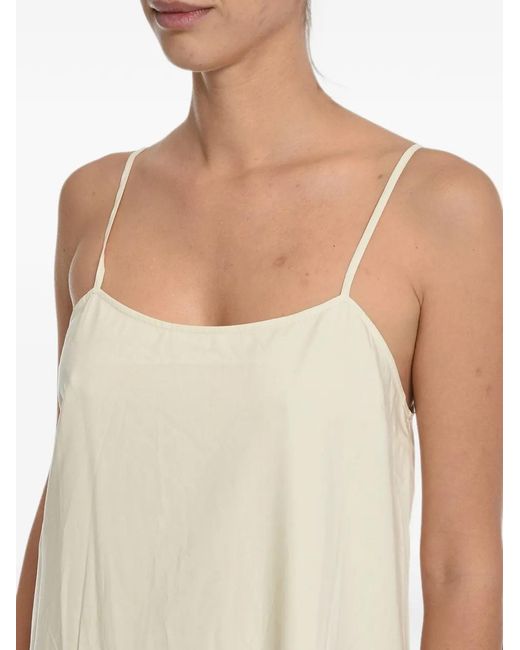 Samsøe & Samsøe White Sarasa Ruffled Midi Dress