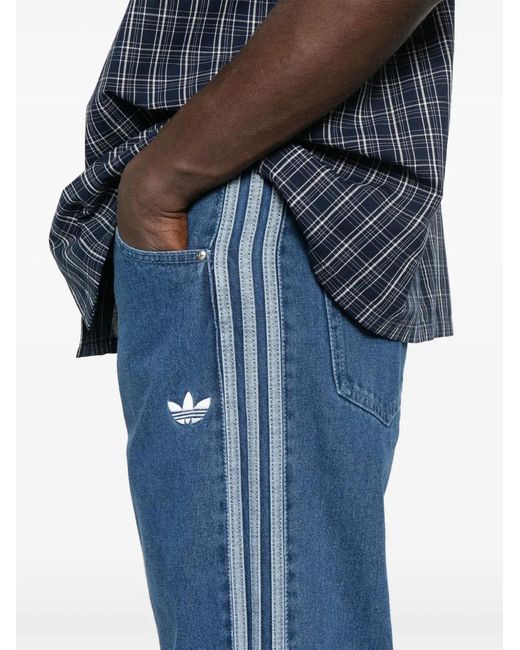Adidas Firebird Jeans in het Blue voor heren