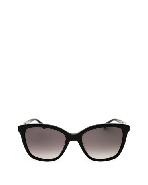 Kate Spade Black Reena Rectangle-Frame Sunglasses
