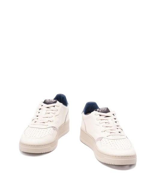 Autry Pink Medalist Sneakers for men