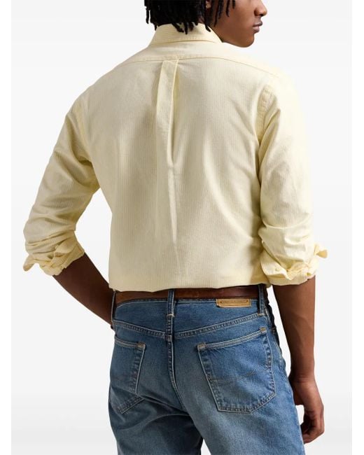 Polo Ralph Lauren Natural Cotton Shirt for men