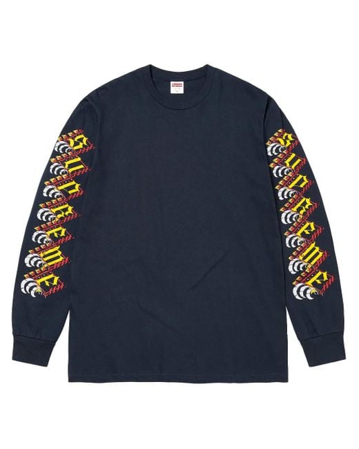 Supreme Blue Strawberries T-Shirt for men