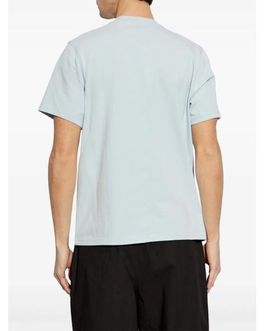 Samsøe & Samsøe Blue Norsbro T-Shirt for men