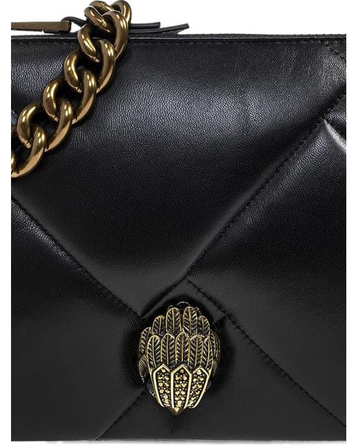 Kurt Geiger Black Kensington Puff Quilted Shoulder Bag