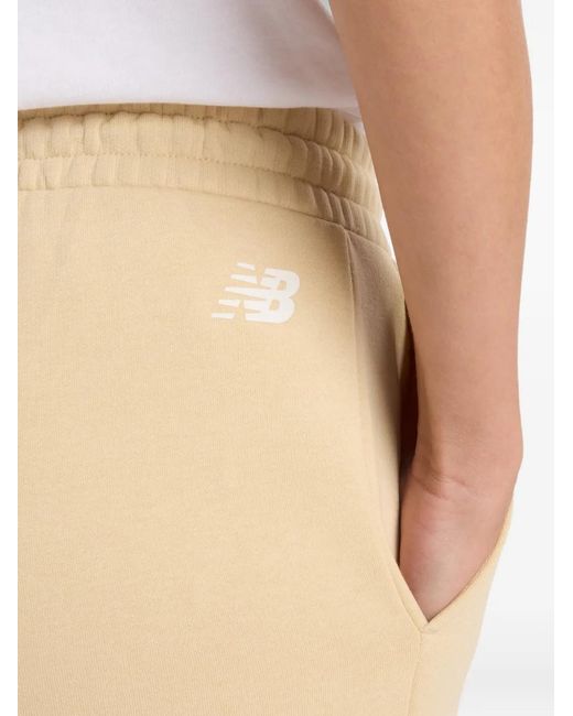 New Balance Natural Logo Drawstring Track Pants