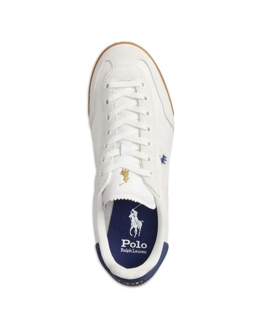 Polo Ralph Lauren White Baskets Hester