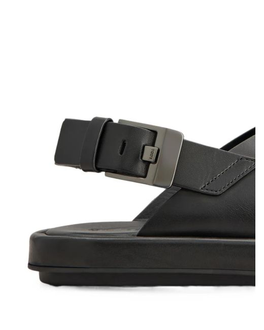 Tod's Black Sandals for men