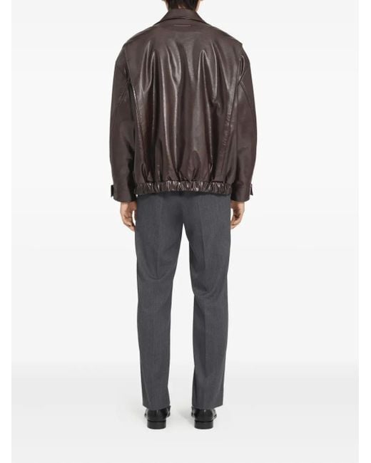 MM6 by Maison Margiela Brown Jackets for men