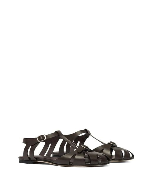 Scarosso Black Gala Sandals