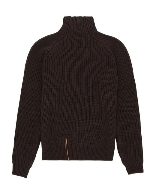 Fortela Black Leona Ribbed Sweater