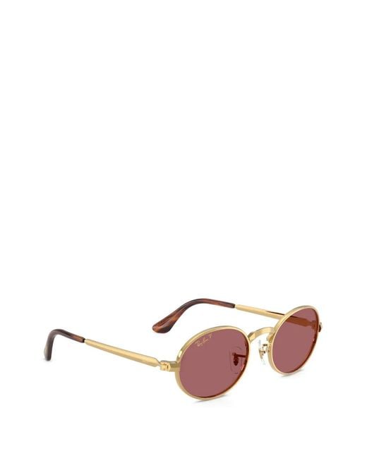 Ray-Ban Pink X A$Ap Rocky Oval Sunglasses