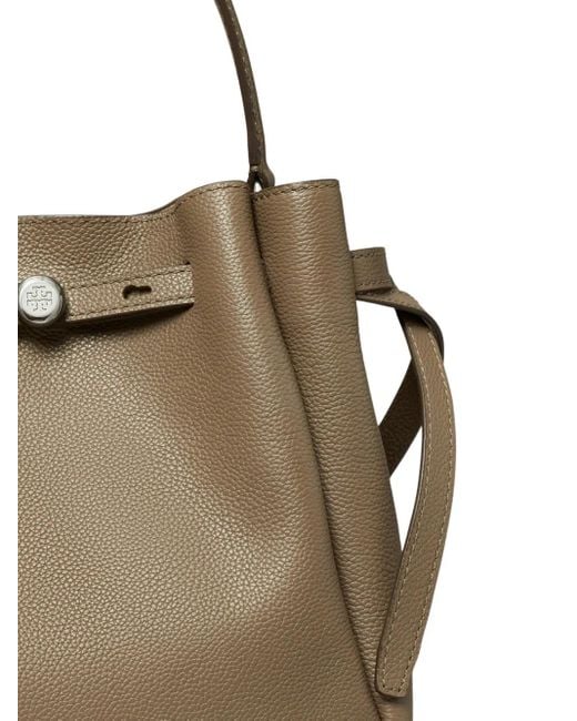Tory Burch Brown Romy Bucket Bag By