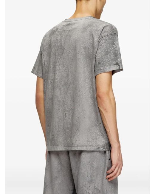 DIESEL Gray T-Norm Short Sleeve Shirt for men
