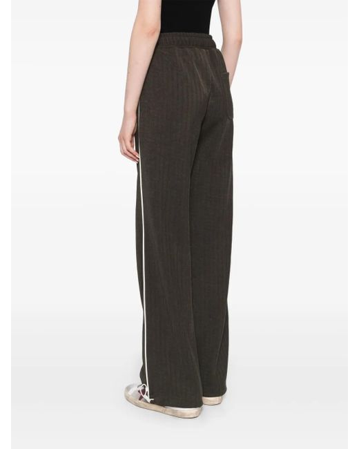 Golden Goose Deluxe Brand Black Logo-Print Track Pants