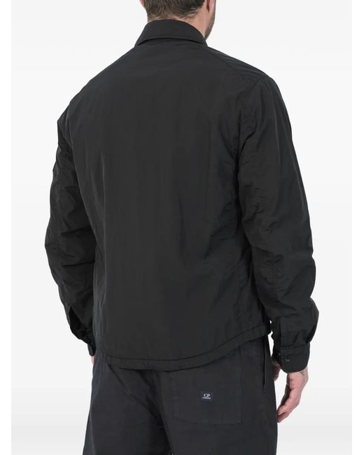 C P Company Gray Patch Pocket Shirt Jacket for men
